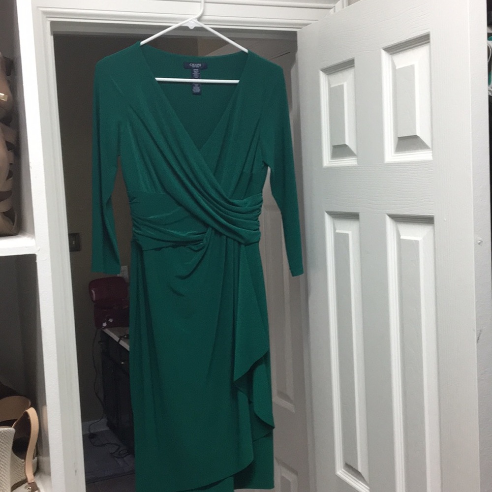 Chaps Green Dress